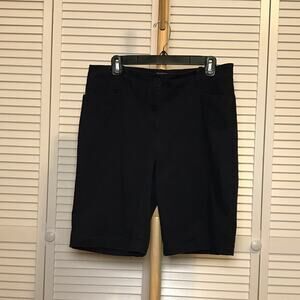 Talbots Blue Bermuda High-Rise Women Shorts 14
